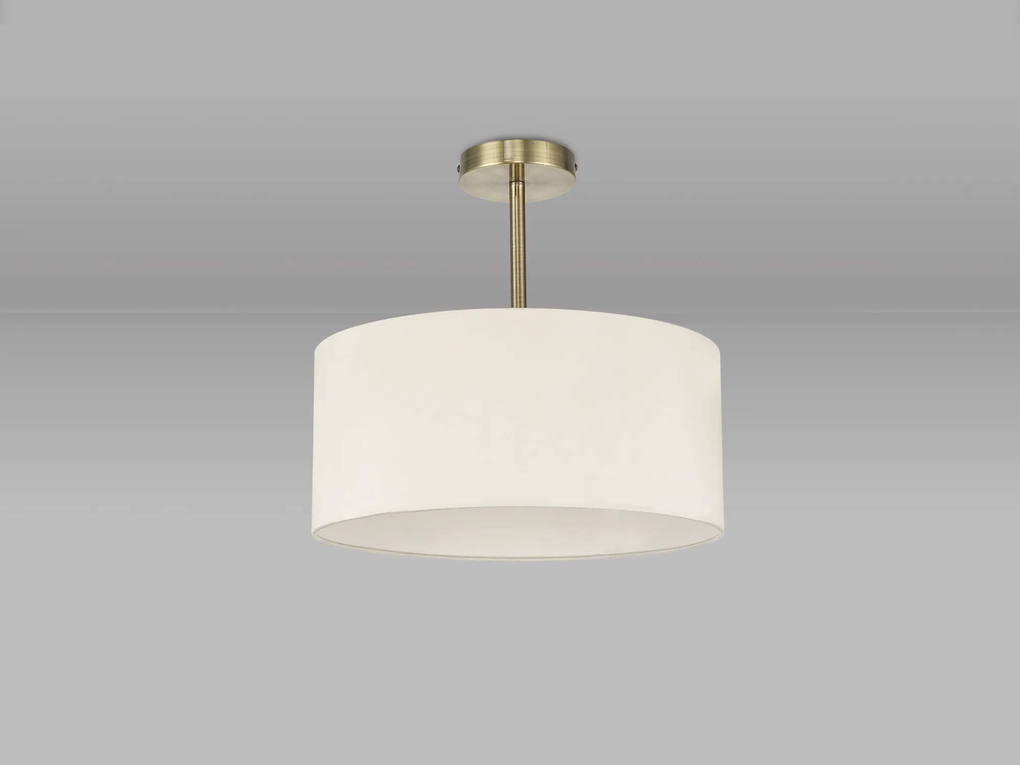 Baymont AB IV Ceiling Lights Deco Semi Flush Fittings